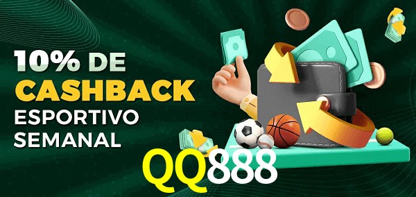 10% de bônus de cashback na QQ888